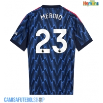 Camisa de time de futebol Arsenal Mikel Merino #23 Replicas 2º Equipamento 2025-26 Manga Curta
